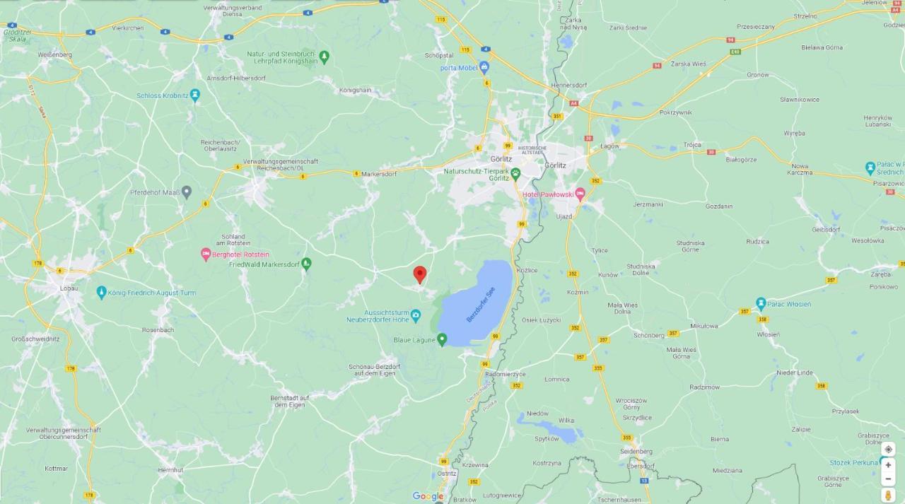 Hotel Kreuzbergbaude Beim Berzdorfer See Mit Wohlfuehl Sauna Markersdorf Екстериор снимка